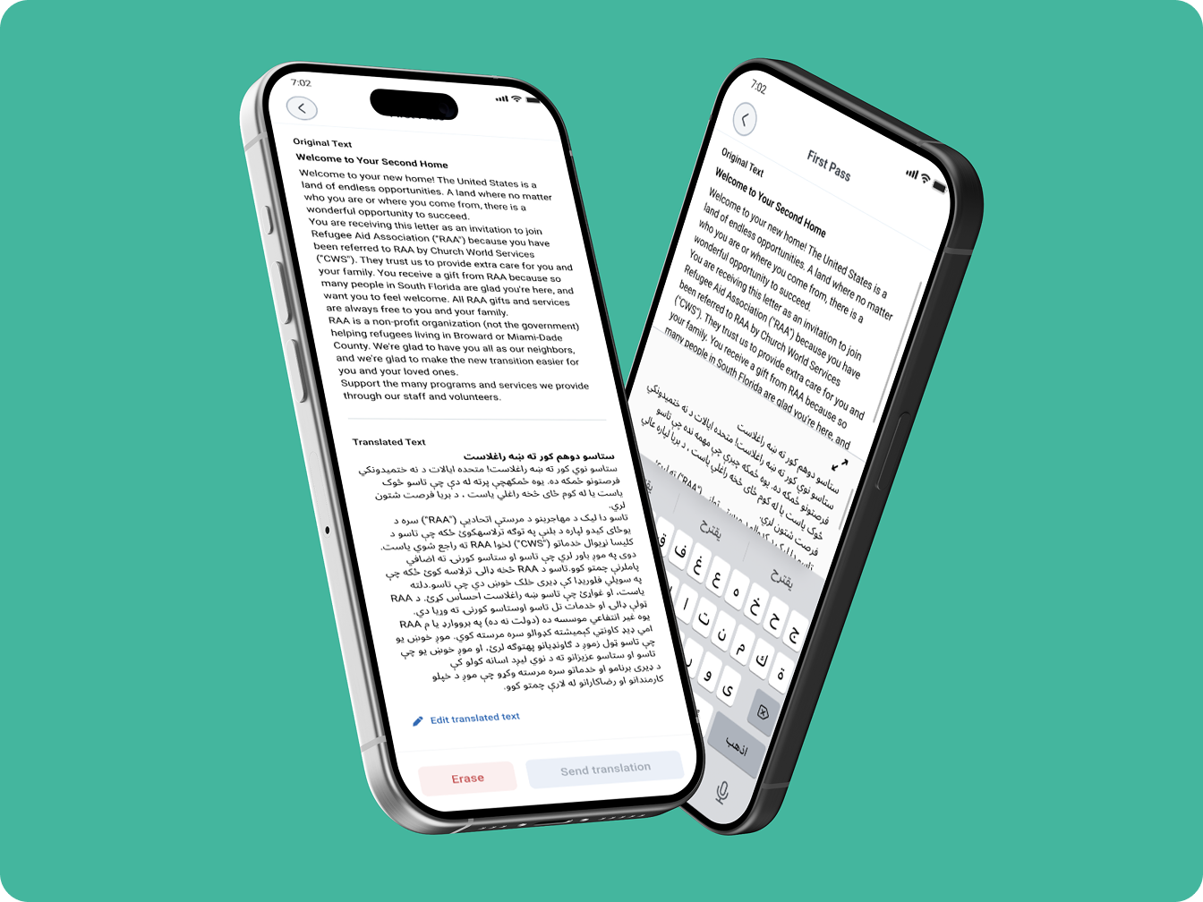 Making AI translation faster without handing judgement to the AI.